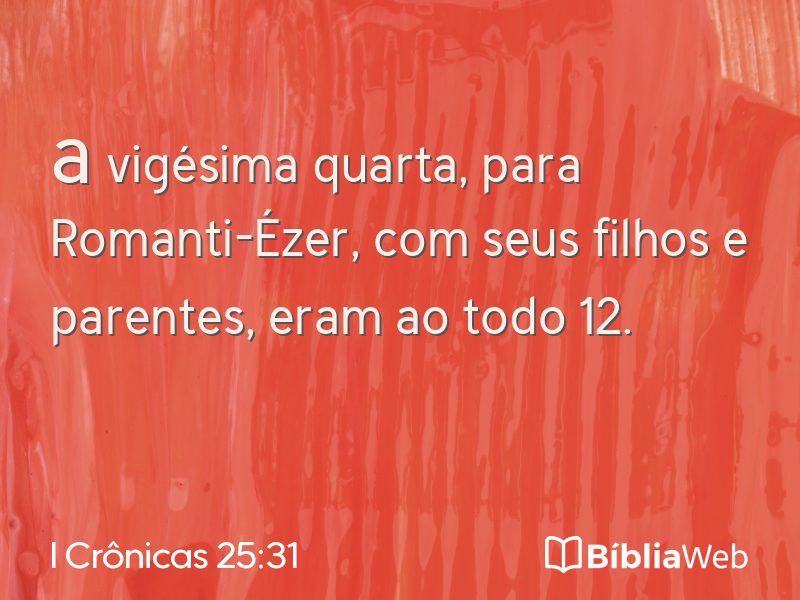 I Crônicas 25:31 em imagem para compartilhar