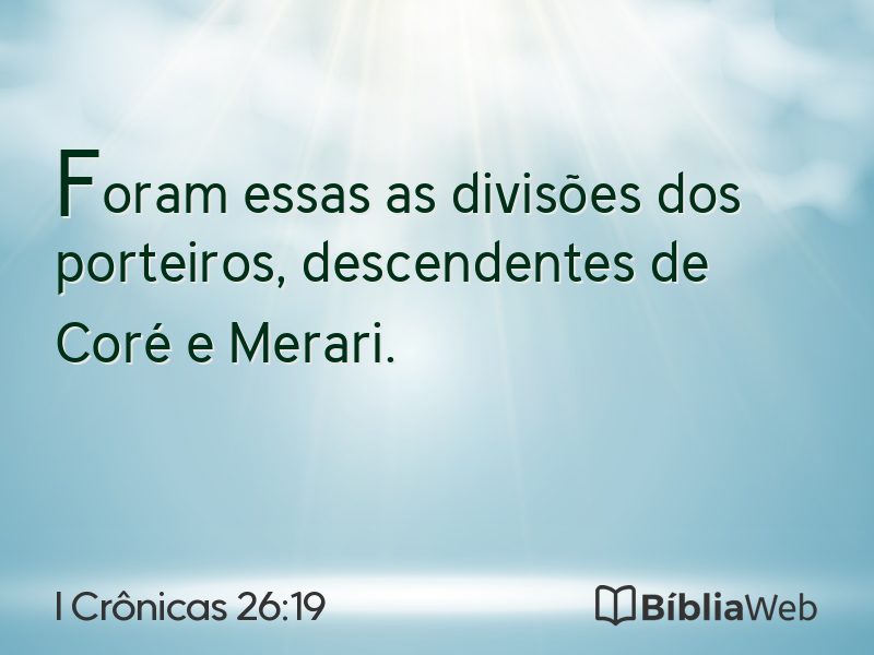 I Crônicas 26:19 em imagem para compartilhar