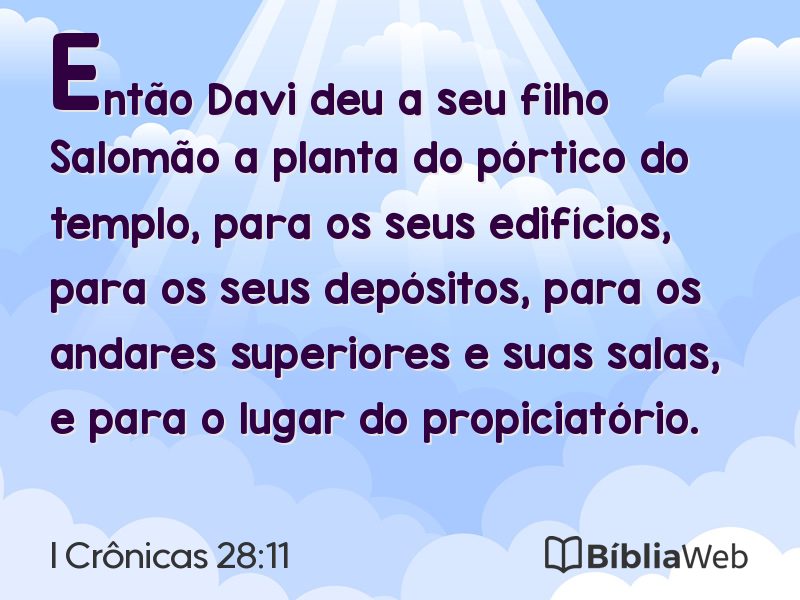 I Crônicas 28:11 em imagem para compartilhar