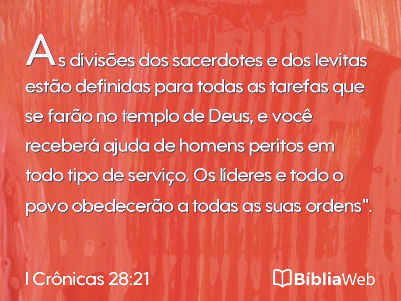 I Crônicas 28:21 em imagem para compartilhar