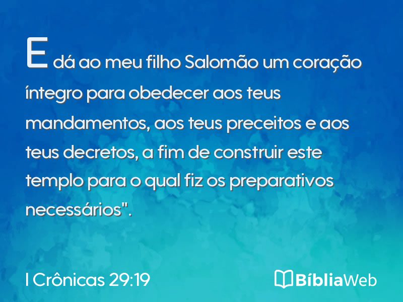 I Crônicas 29:19 em imagem para compartilhar