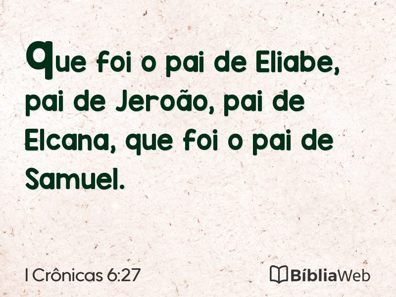 I Crônicas 6:27 em imagem para compartilhar