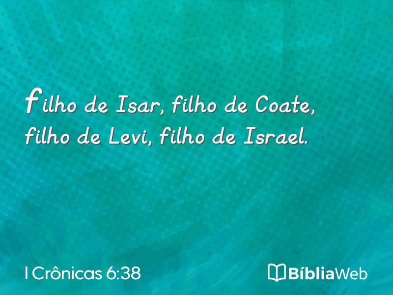 I Crônicas 6:38 em imagem para compartilhar