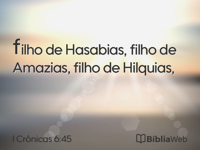 I Crônicas 6:45 em imagem para compartilhar