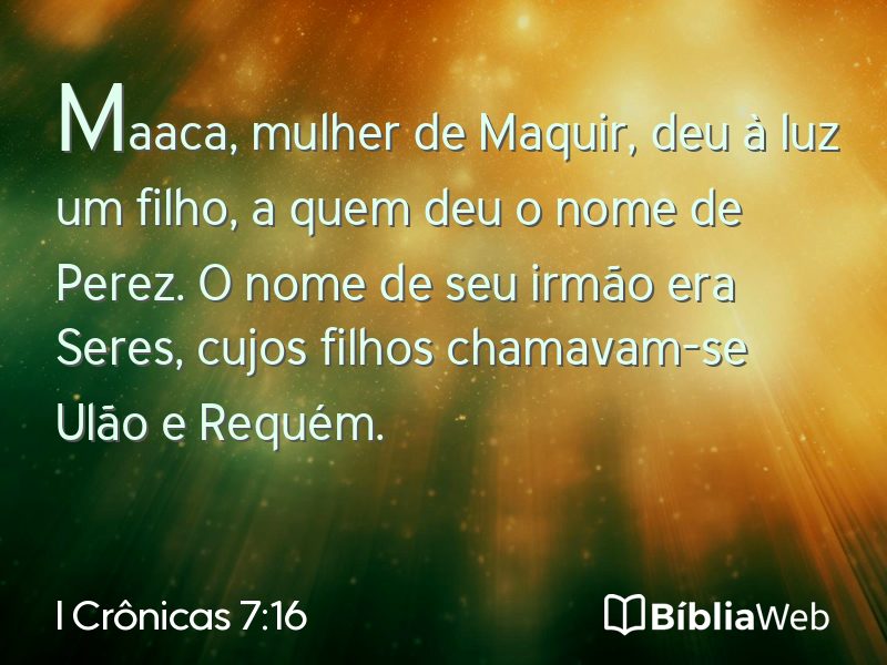 I Crônicas 7:16 em imagem para compartilhar