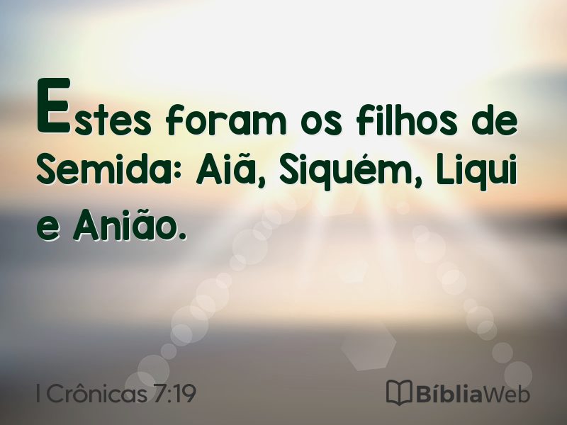 I Crônicas 7:19 em imagem para compartilhar