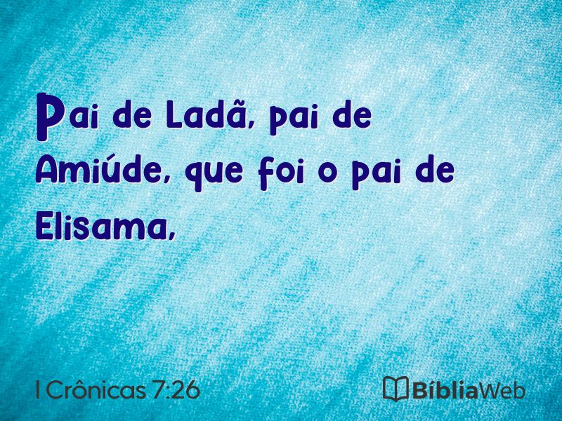 I Crônicas 7:26 em imagem para compartilhar