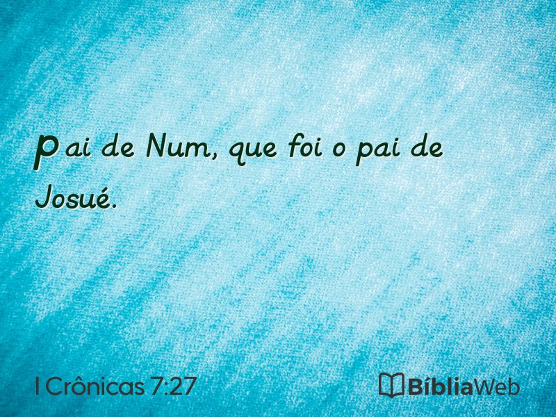 I Crônicas 7:27 em imagem para compartilhar