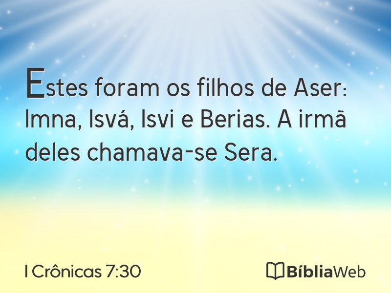 I Crônicas 7:30 em imagem para compartilhar