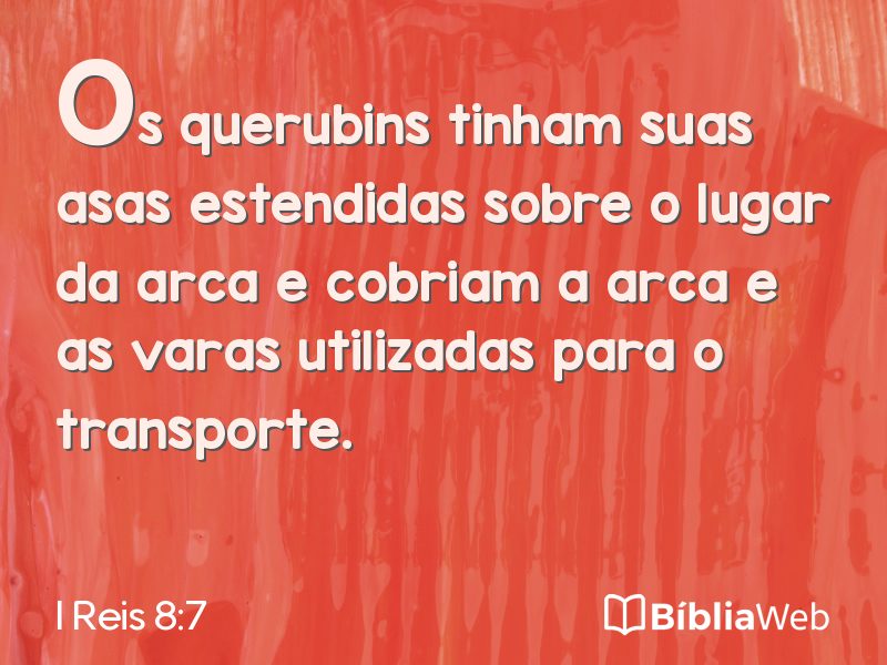 I Reis 8:7 em imagem para compartilhar