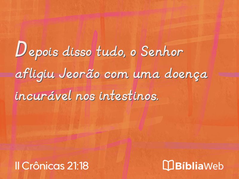 II Crônicas 21:18 em imagem para compartilhar