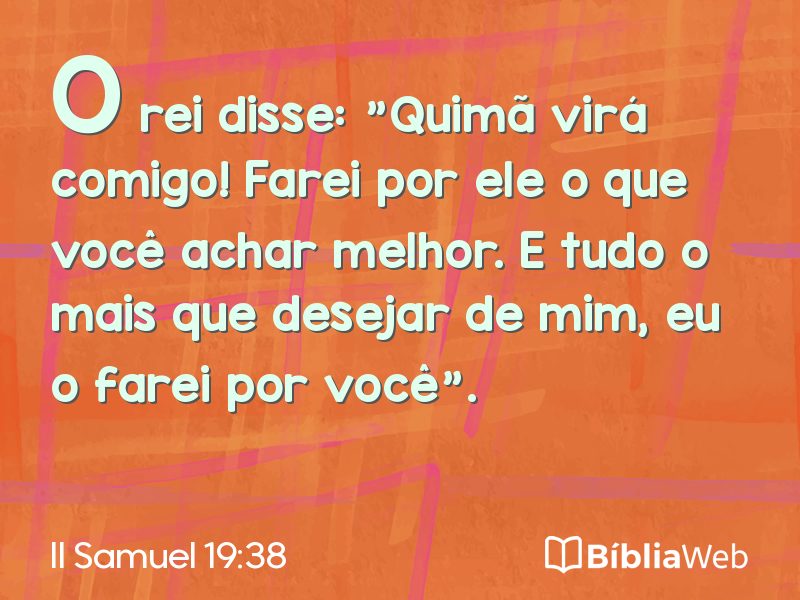 II Samuel 19:38 em imagem para compartilhar