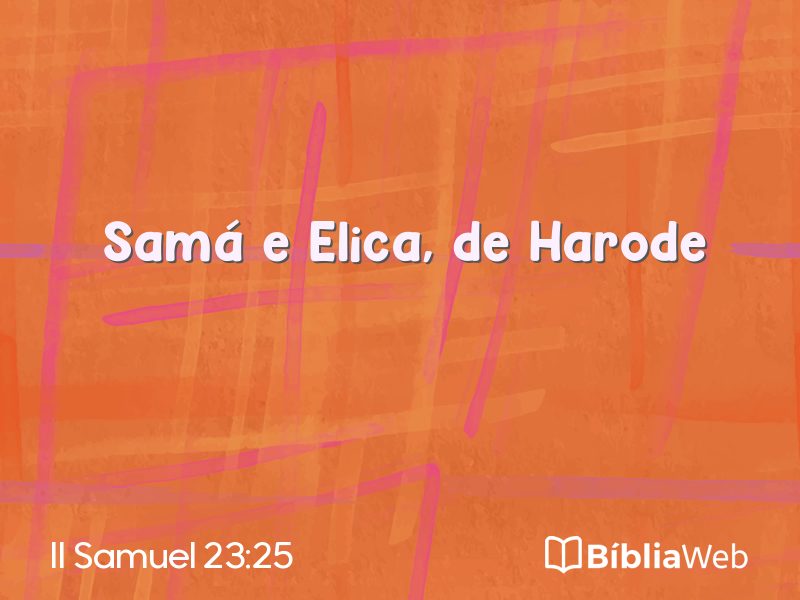 II Samuel 23:25 em imagem para compartilhar