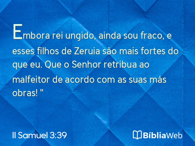 II Samuel 3:39 em imagem para compartilhar