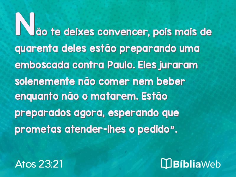 Atos 23:21 em imagem para compartilhar