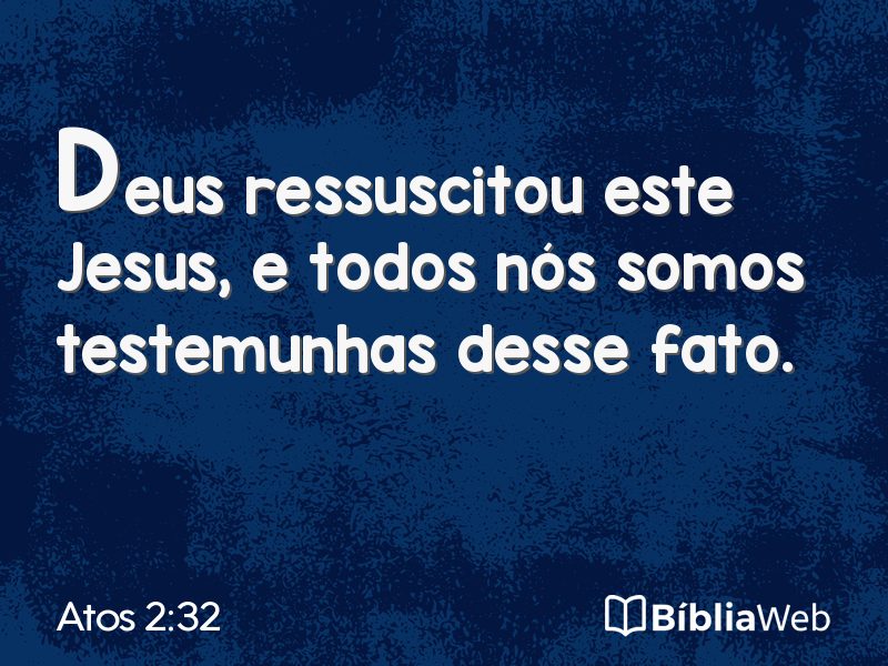 Atos 2:32 em imagem para compartilhar