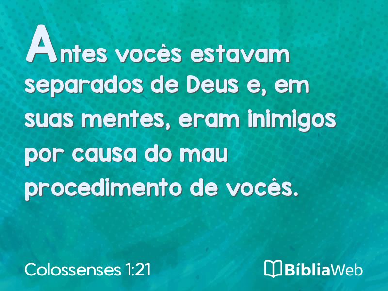 Colossenses 1:21 em imagem para compartilhar