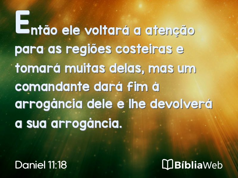 Daniel 11:18 em imagem para compartilhar