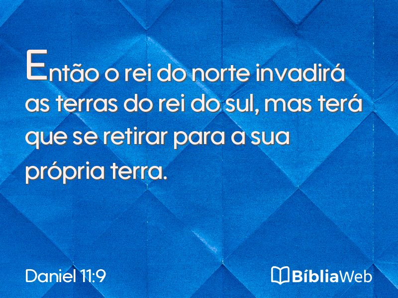 Daniel 11:9 em imagem para compartilhar