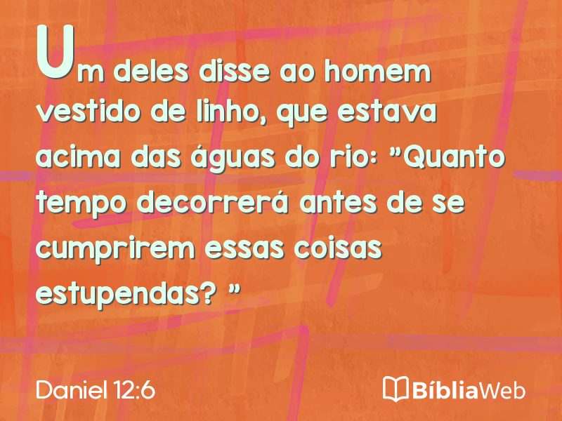 Daniel 12:6 em imagem para compartilhar