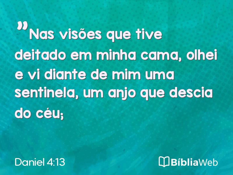 Daniel 4:13 em imagem para compartilhar