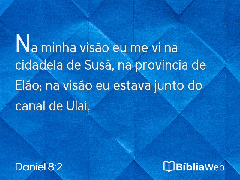Daniel 8:2 em imagem para compartilhar