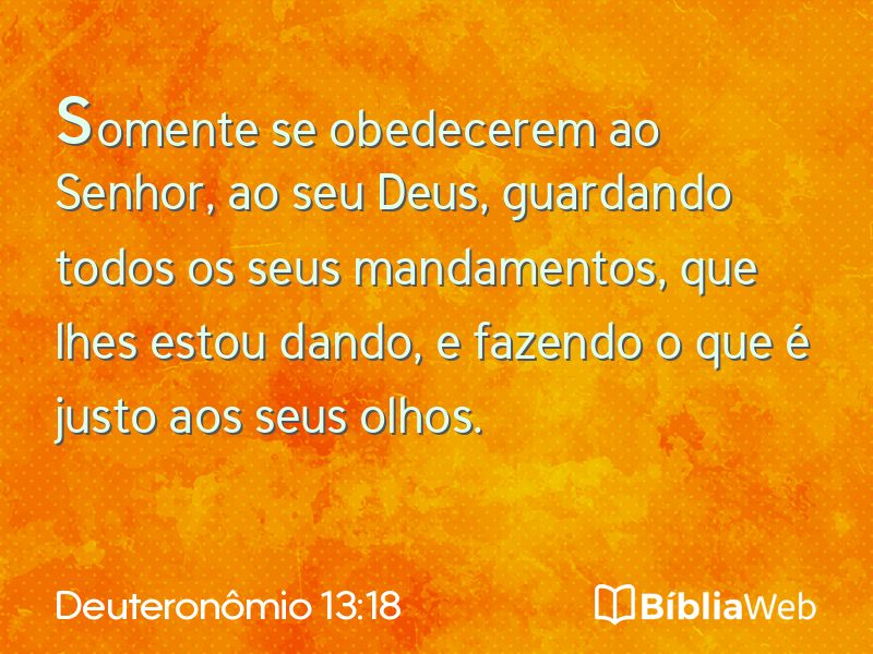 Deuteronômio 13:18 em imagem para compartilhar