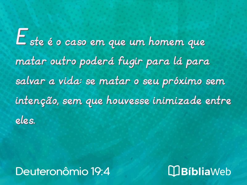 Deuteronômio 19:4 em imagem para compartilhar