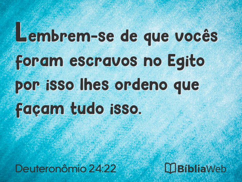 Deuteronômio 24:22 em imagem para compartilhar