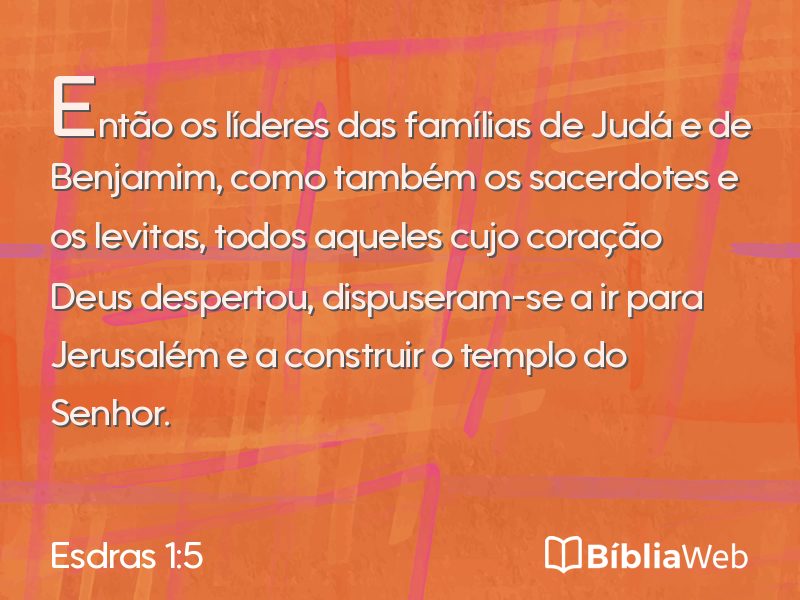 Esdras 1:5 em imagem para compartilhar