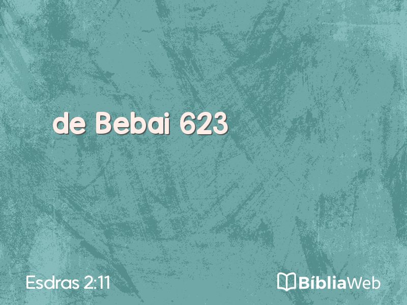 Esdras 2:11 em imagem para compartilhar