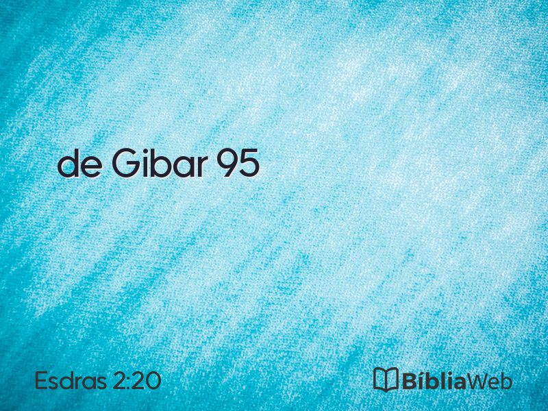 Esdras 2:20 em imagem para compartilhar
