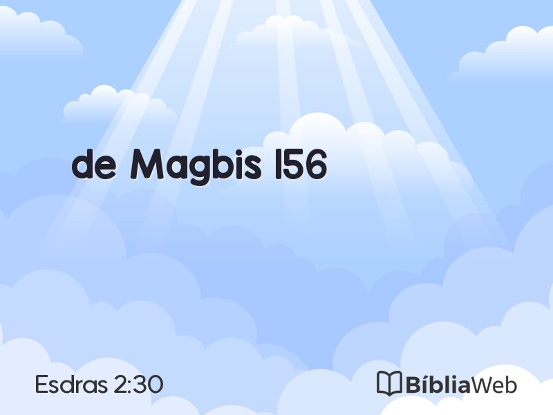 Esdras 2:30 em imagem para compartilhar