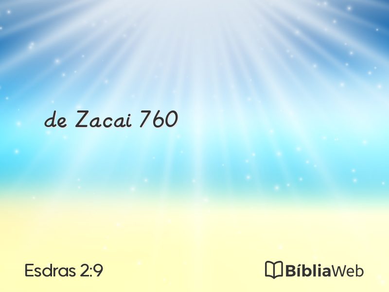 Esdras 2:9 em imagem para compartilhar