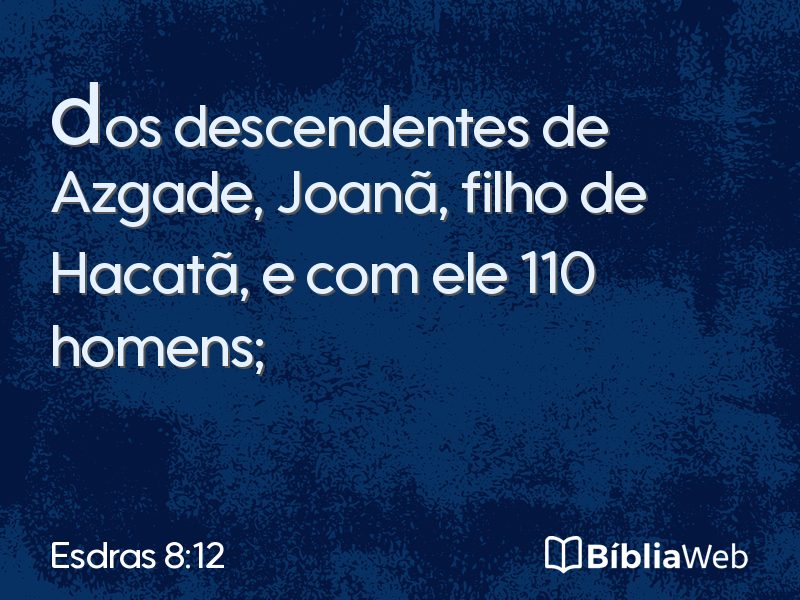 Esdras 8:12 em imagem para compartilhar