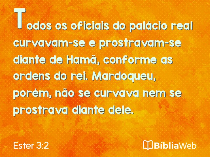 Ester 3:2 em imagem para compartilhar