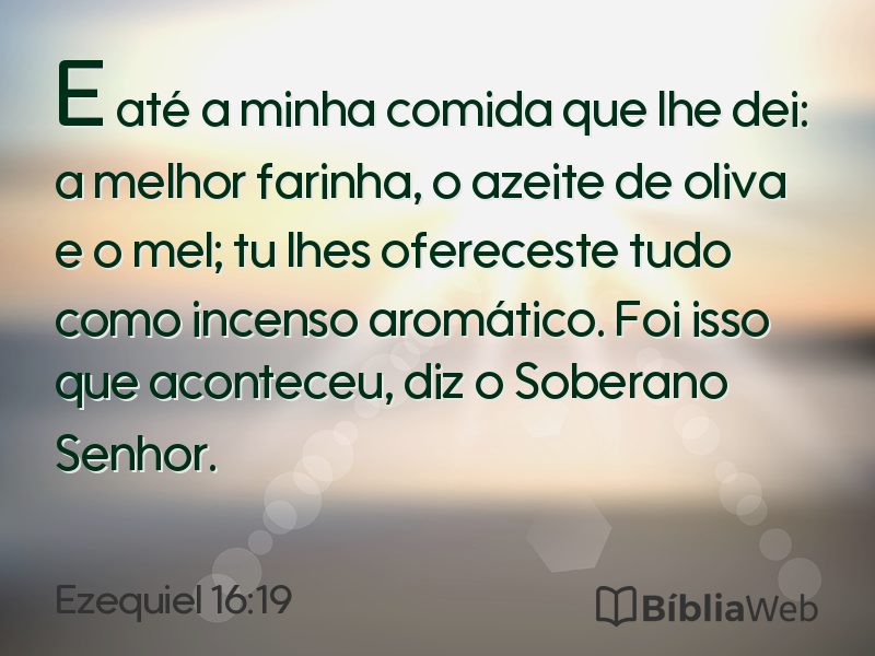 Ezequiel 16:19 em imagem para compartilhar