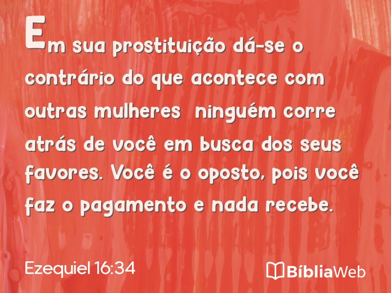Ezequiel 16:34 em imagem para compartilhar