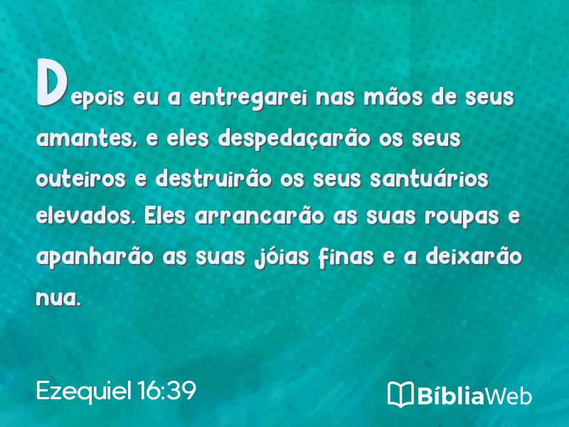 Ezequiel 16:39 em imagem para compartilhar
