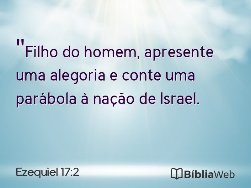 Ezequiel 17:2 em imagem para compartilhar