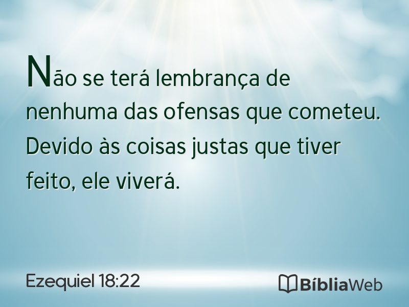 Ezequiel 18:22 em imagem para compartilhar