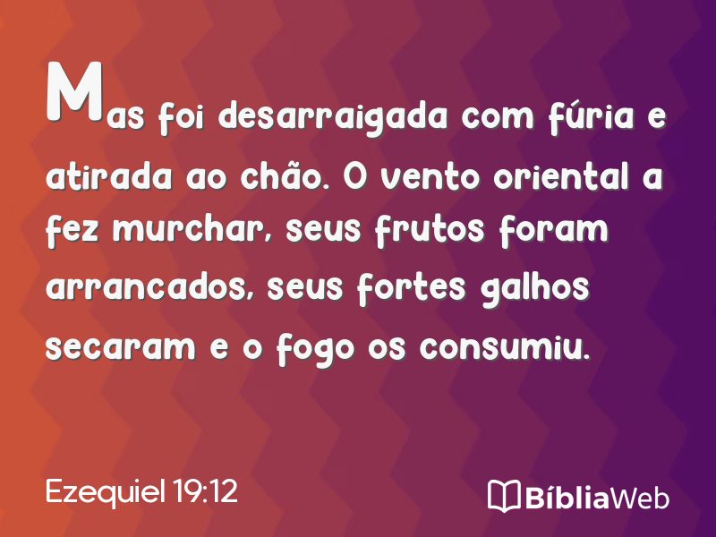 Ezequiel 19:12 em imagem para compartilhar