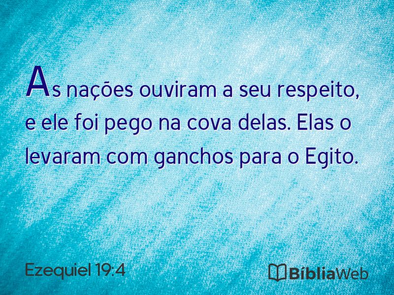 Ezequiel 19:4 em imagem para compartilhar