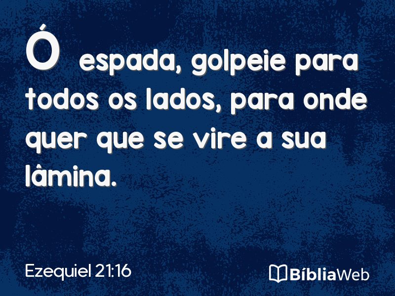 Ezequiel 21:16 em imagem para compartilhar
