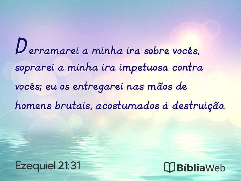 Ezequiel 21:31 em imagem para compartilhar