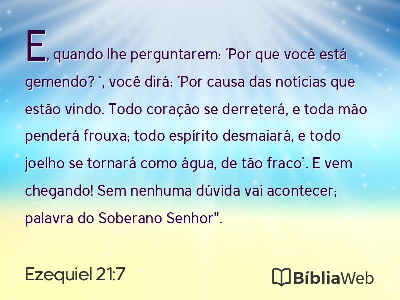Ezequiel 21:7 em imagem para compartilhar