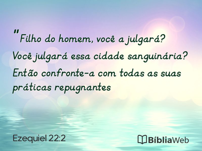 Ezequiel 22:2 em imagem para compartilhar