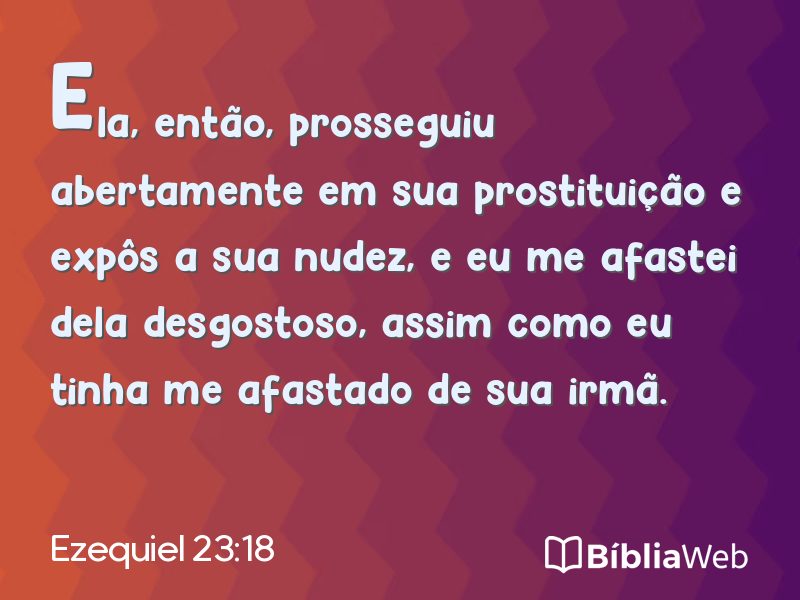 Ezequiel 23:18 em imagem para compartilhar