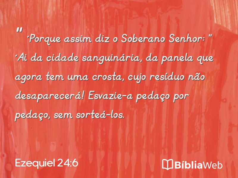 Ezequiel 24:6 em imagem para compartilhar