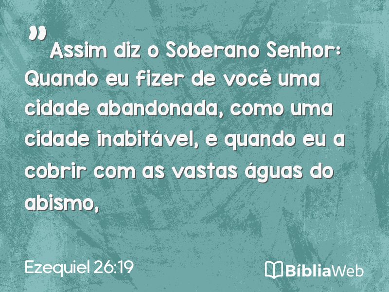 Ezequiel 26:19 em imagem para compartilhar